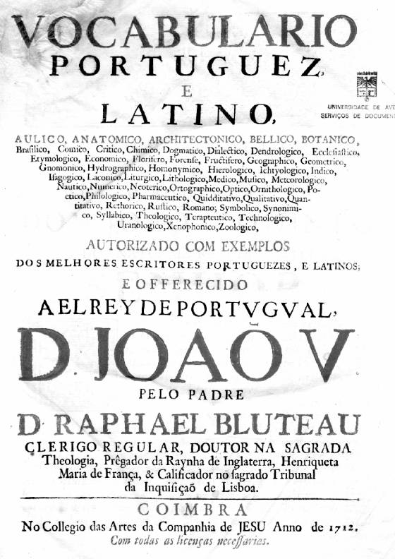 Vocabulario (1712-1728)