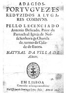 Adagios Portugueses (1651)