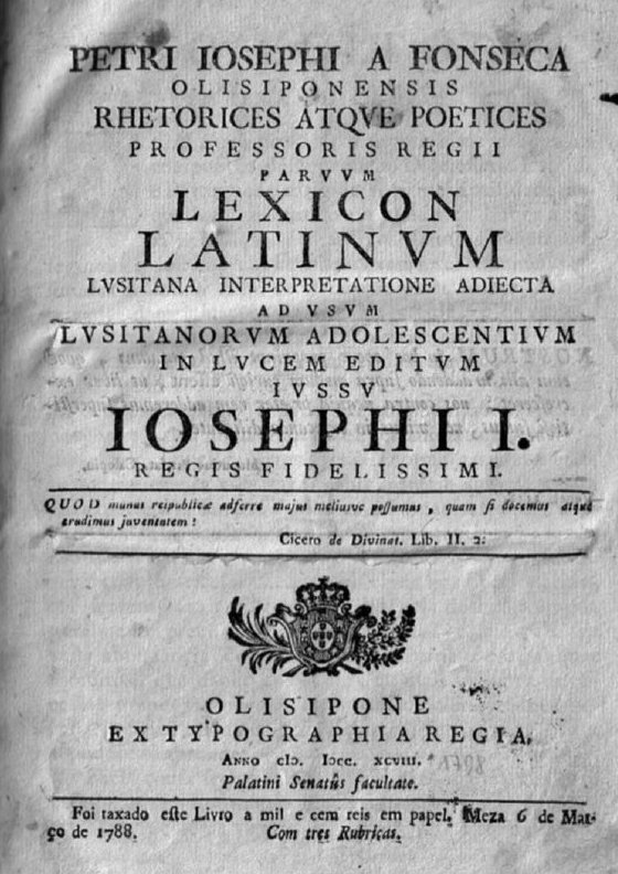 Parvum Lexicon (1798)